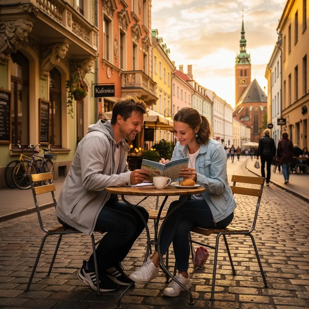 Gaujas Nacionālā parka ainava ar mežu un upi